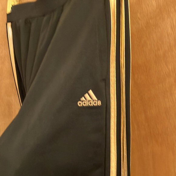 Adidas Youth rose gold and black track pants - Picture 3 of 15